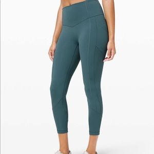 All The Right Places Crop II 23” desert teal